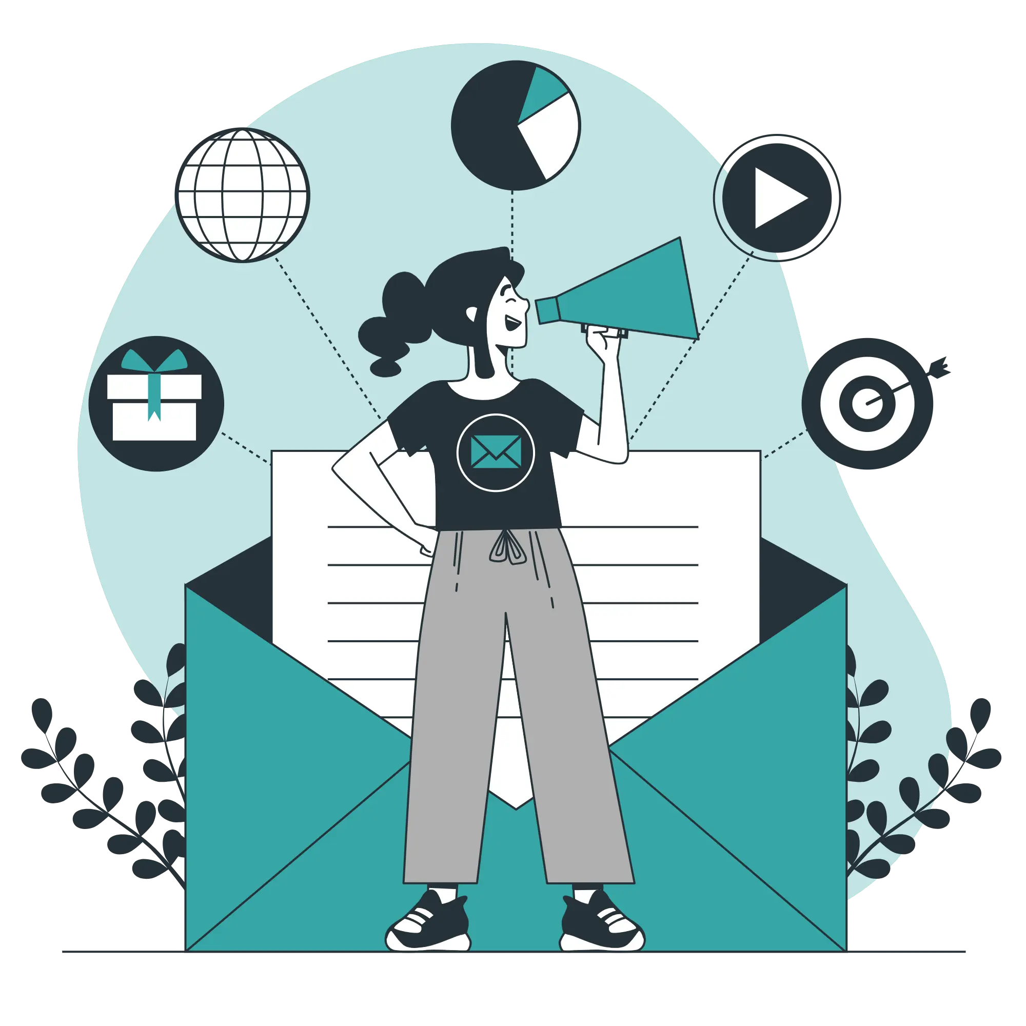 email service with freelance digital marketer in kerala